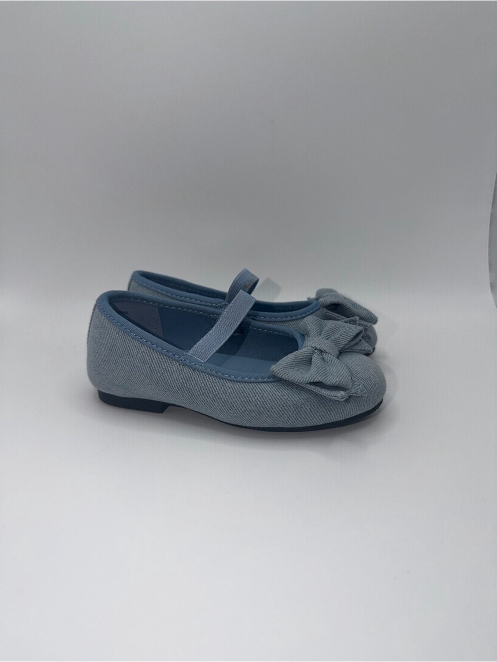 GAP Girls Blue Bow Mary Jane Dress Flats